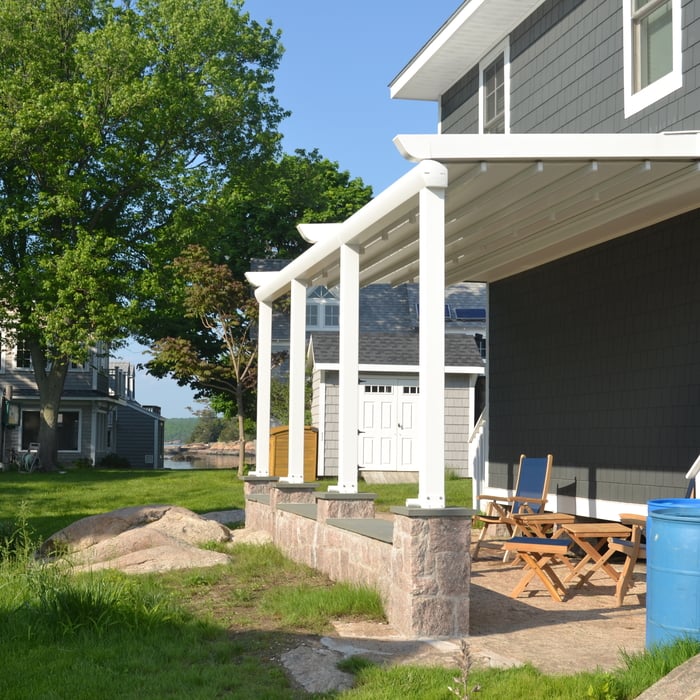 Pergola Roof - LED lighting