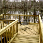 Water front deck