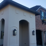 Seamless Gutters Front Enterance