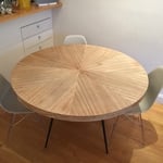 Sun burst table
