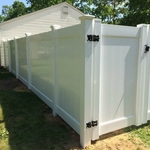 SOLID PRIVACY VINYL FENCE
