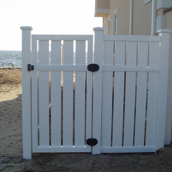 SEMI-PRIVACY VINYL FENCE