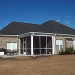 SCREEN ROOM AND PATIO