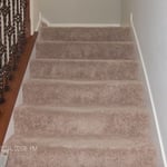 Ugly Drab Stairs with stinky carpet.