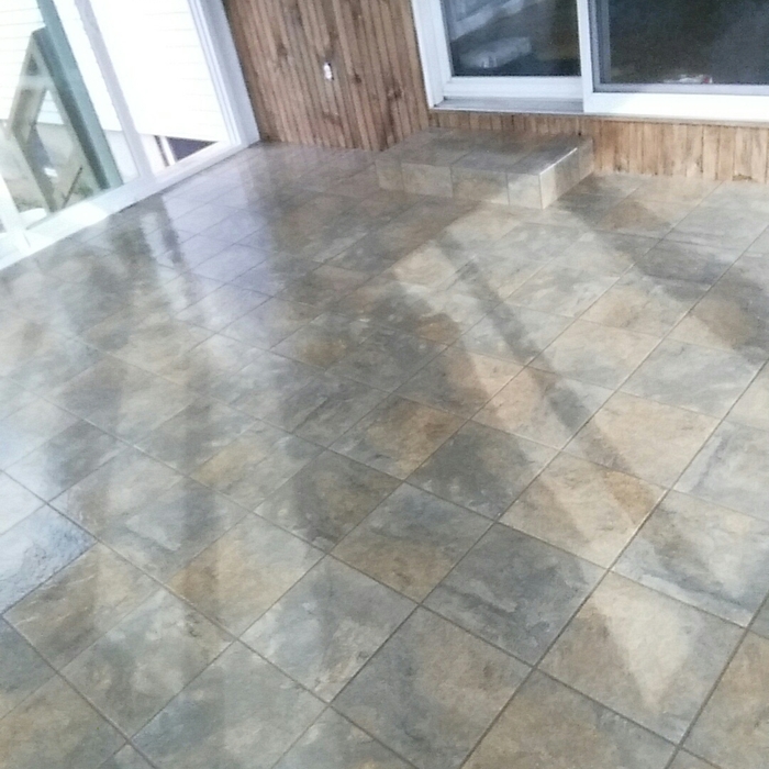Sunroom Floor