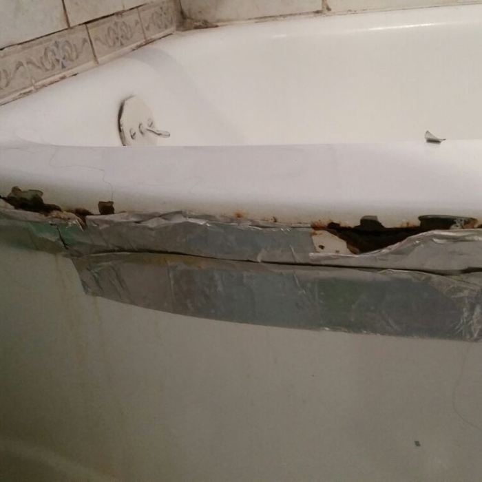Bsthtub fix before