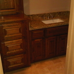 Cherry cabinets