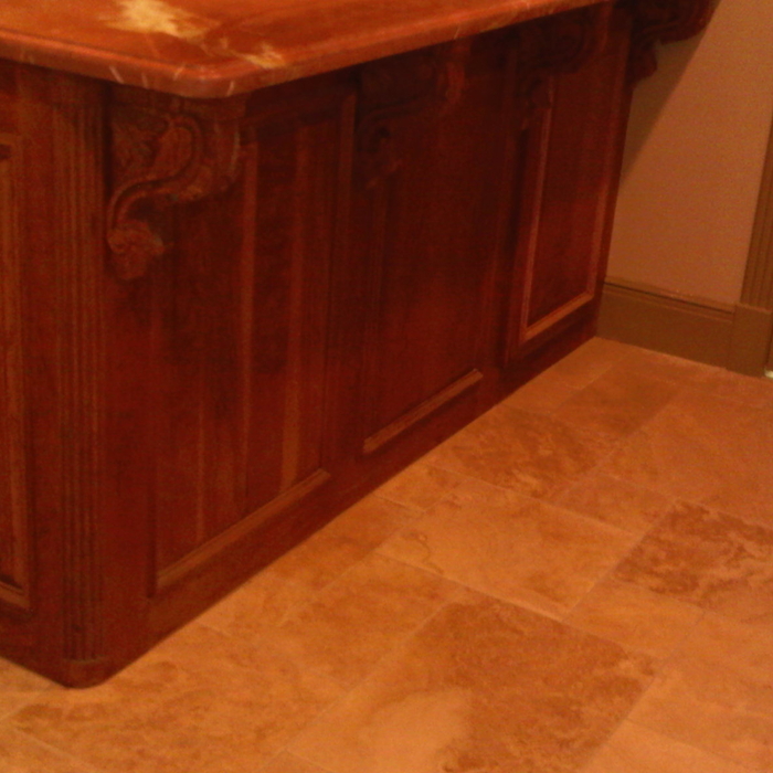 Cherry cabinets