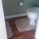 bathroom floor