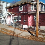 Stripped and insulation board