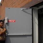 Replaced Door & Hardware