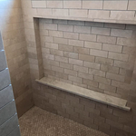 Traventine shower
