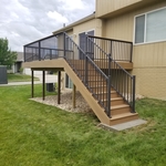 Timbertech with Westbury aluminum railing