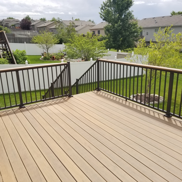 Timbertech with Westbury aluminum railing