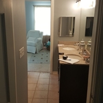 Small dated bathroom