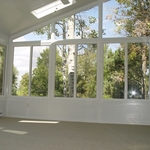4 season patio room with sky lights