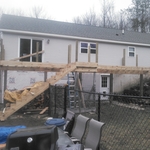 in progress deck construction