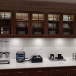 Lighting in newly built hotel