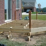 Deck frame