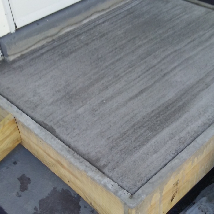 Concrete Stoop Poured