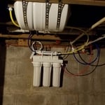 5 Stage Reverse Osmosis System Installation