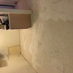 Vinyl installation with lots of prep