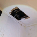 Leaky ceiling