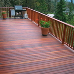 Finished Deck Staining