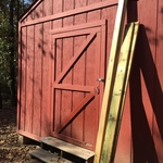 Water/Termite Damaged Shed in Morrilton, AR