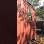 Termite damage on the window