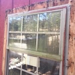 Termite Damaged window