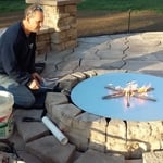 Outdoor Gas Fire Pit