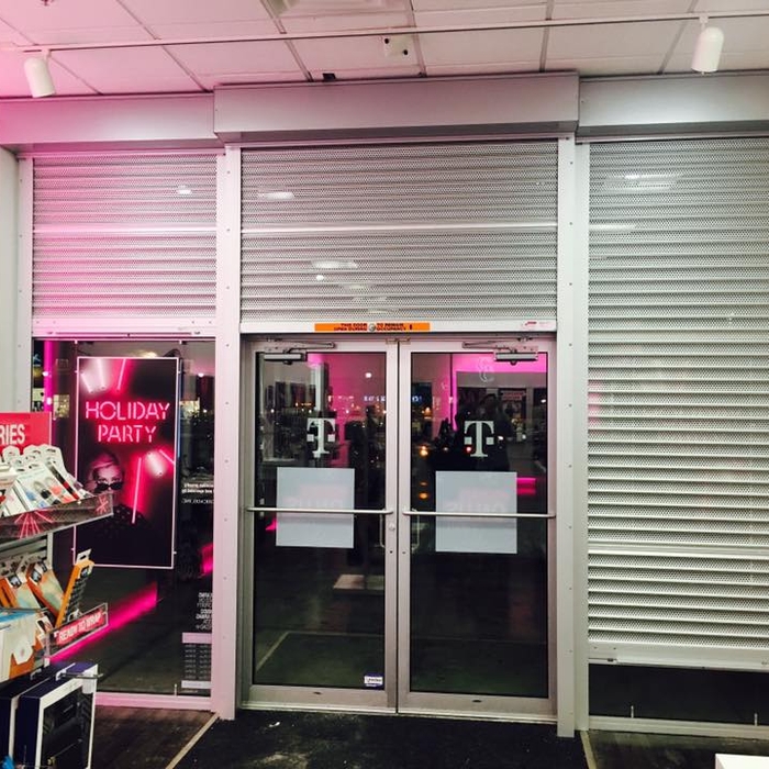 Interior Manual spring push up pull down shutters