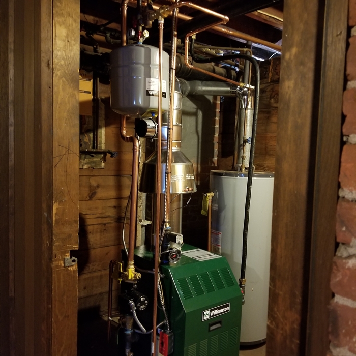 Natural Draft Gas Boiler