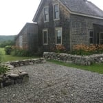 Dry Stack field Stone Wall & drive way boundry