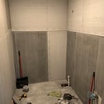 Bathroom before