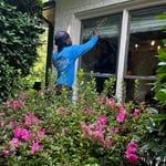 Window Cleaning by Hand