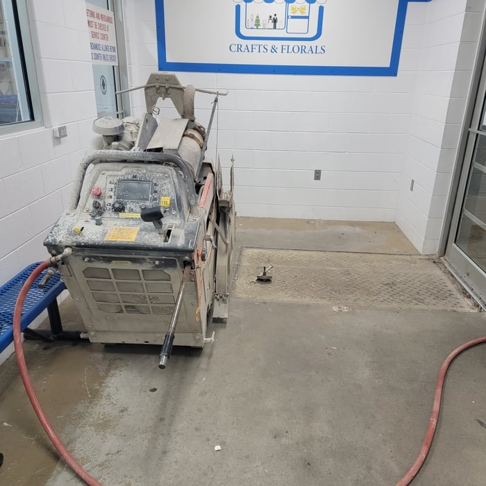 Concrete parkinglot demo