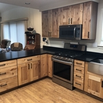 Knotty Alder Kitchen