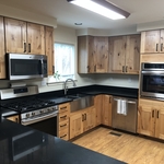 Knotty Alder Kitchen
