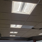 New Acoustic Ceiling Install