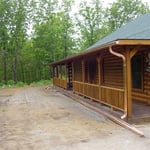log cabin-copper