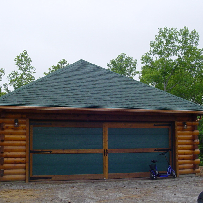 log cabin-copper