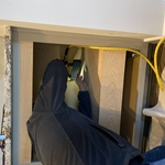 Microwave draw installation