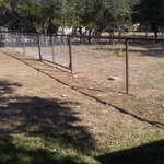 top-rail pipe fence