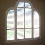 Triple arch shutter