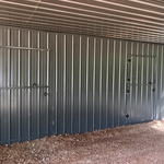 Double stall doors