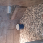 Shower floor tile