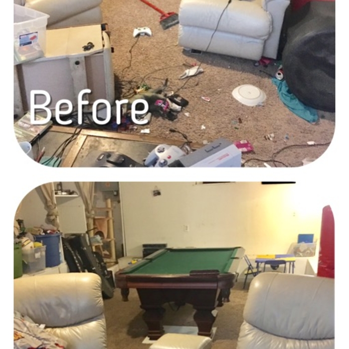 Before and after Command center