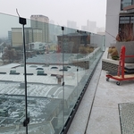 Glass Rail and track
